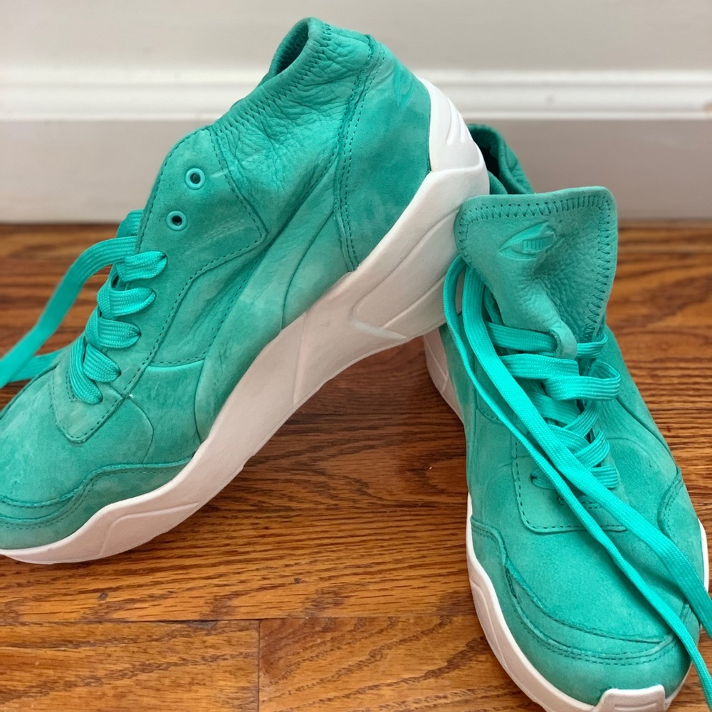 Sophia Chang x Puma Aqua Marine Platform Sneakers
